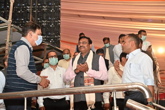 केन्द्रीय गृह मंत्री के कार्यक्रम को लेकर अंतिम चरण की तैयारियां जोरों पर