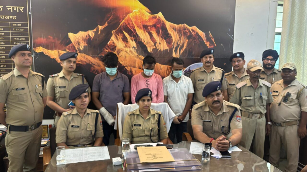 एसएसपी हरिद्वार के निर्देशन में बड़ी कार्रवाई, नकली नोट छापने वाले गिरोह के 03 सदस्य दबोचे