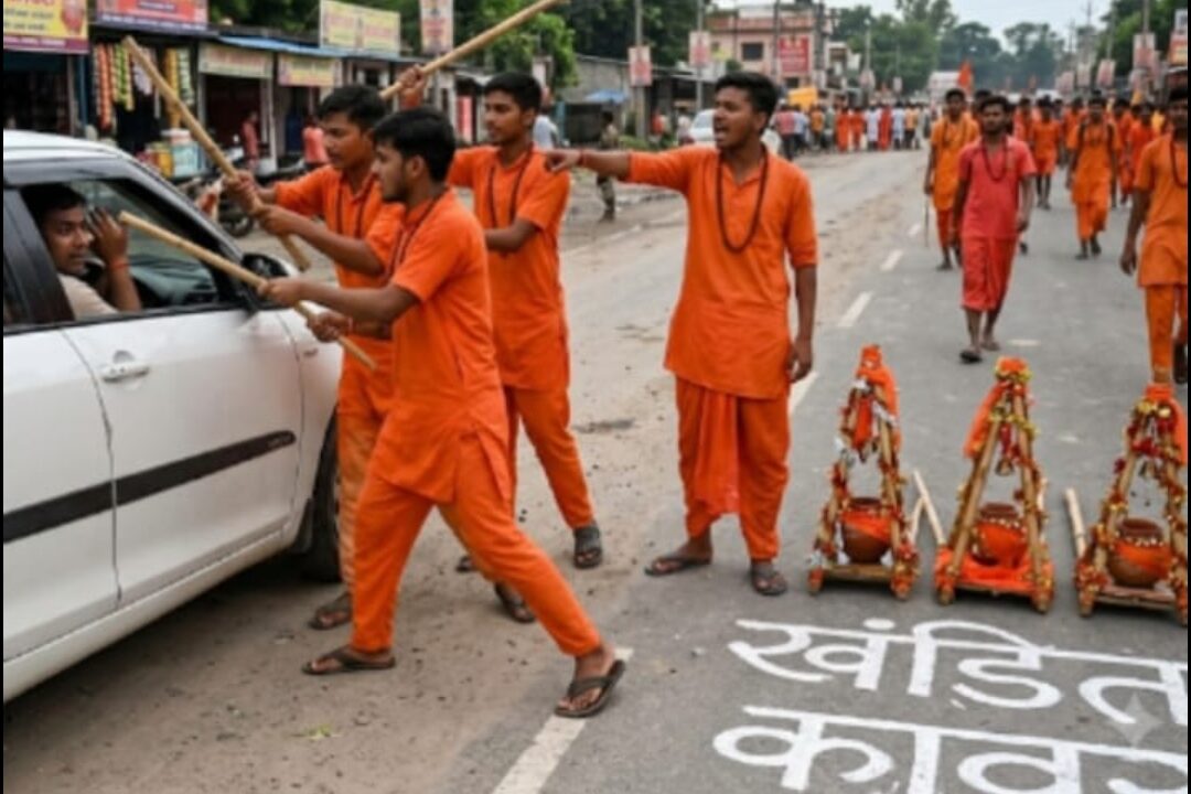 सावन के महीने में शिव भक्ति कांवरिये हरिद्वार से पवित्र जल लेने आते हैं, और अपने-अपने नगरों और क़स्बों के शिवालयों में भगवान भोलेनाथ का जलाभिषेक करते हैं