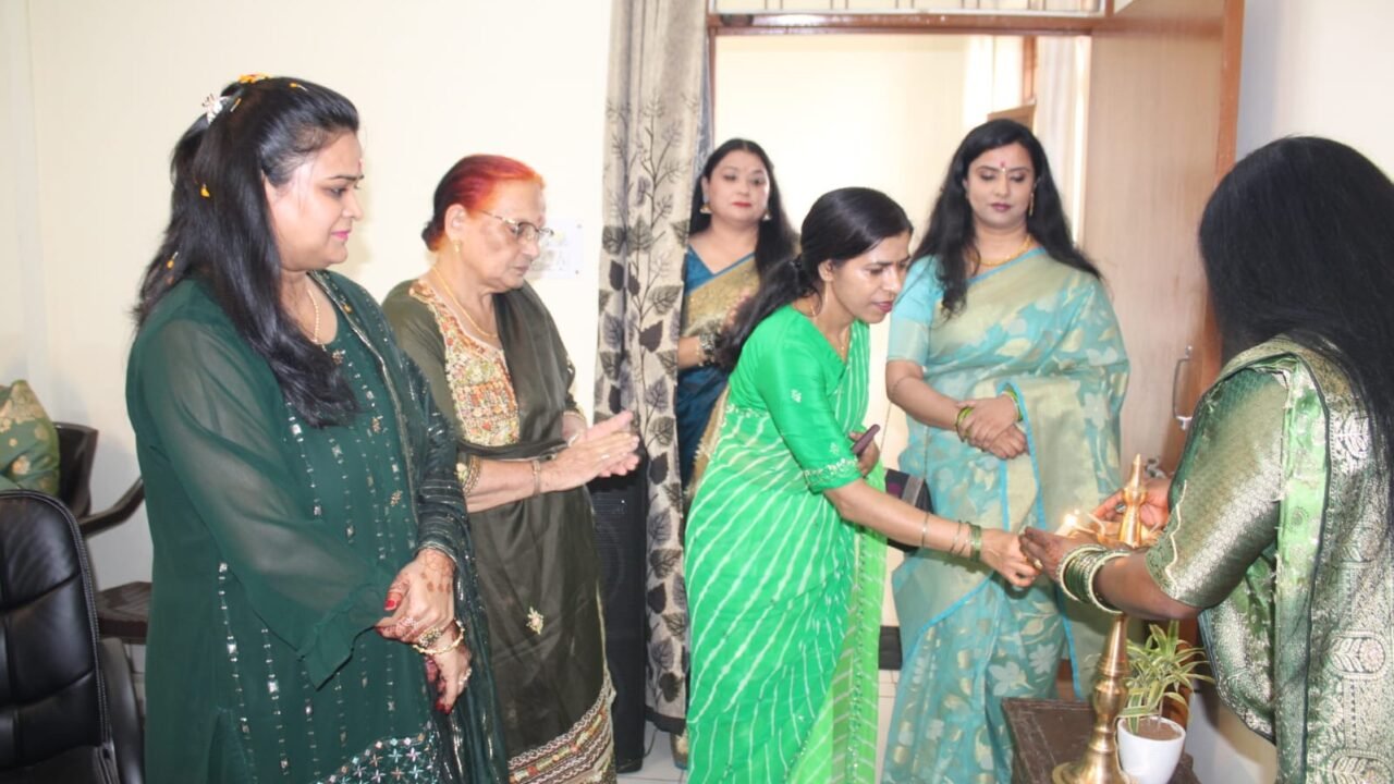 हरिद्वार जीआरपी पुलिस लाइन में हर्षोल्लास के साथ मनाया गया हरियाली तीज पर्व