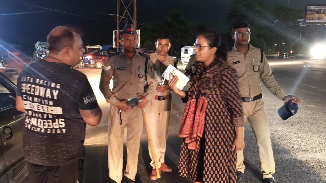 परिवहन विभाग का सघन रात्रिकालीन चेकिंग अभियान, चार प्रवर्तन दलों ने की संयुक्त कार्रवाई