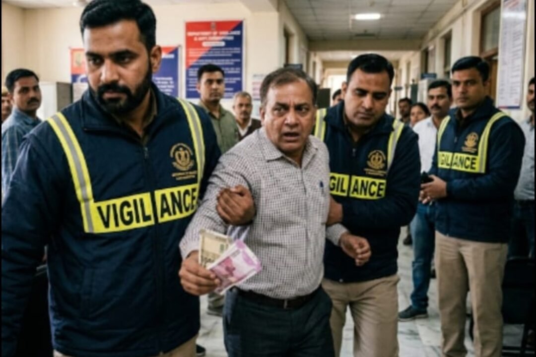विजिलेंस की जनपद हरिद्वार में दूसरी कार्यवाही, क्षेत्रीय युवा कल्याण अधिकारी नारसन ब्लॉक हरिद्वार 35,000 रूपये की रिश्वत लेते रंगे हाथों गिरफ्तार